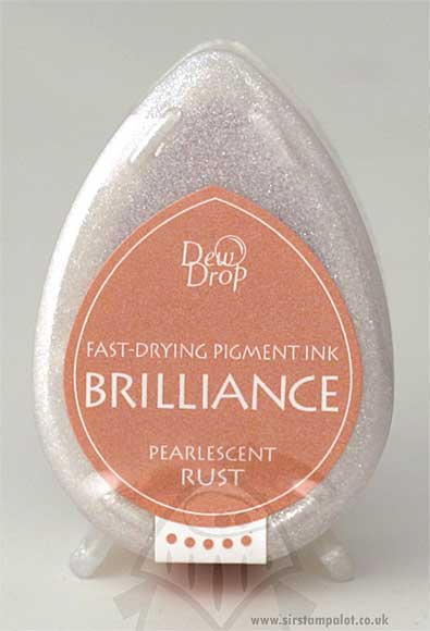 SO: Brilliance Dew Drop Pigment Ink - Pearlescent Rust
