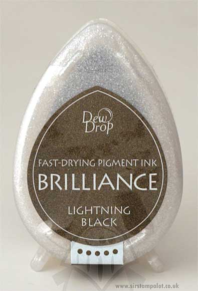SO: Brilliance Dew Drop Pigment Ink - Lightning Black