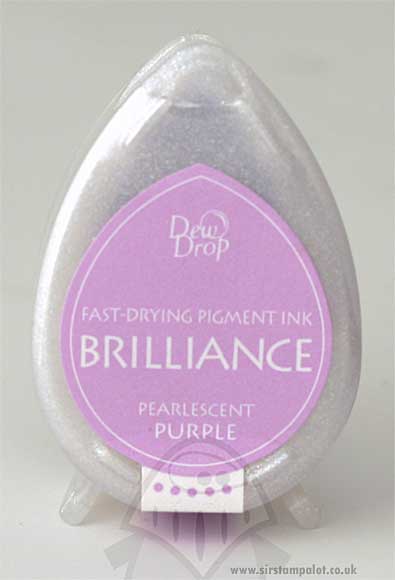 SO: Brilliance Dew Drop Pigment Ink - Pearlescent Purple