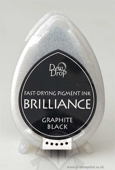 SO: Brilliance Dew Drop Pigment Ink - Graphite Black