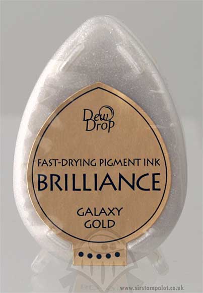 SO: Brilliance Dew Drop Pigment Ink - Galaxy Gold