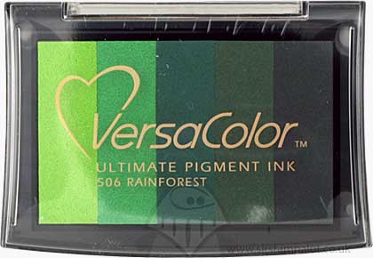 SO: Multicolour Pigment Inkpad - Rainforest (VersaColor)