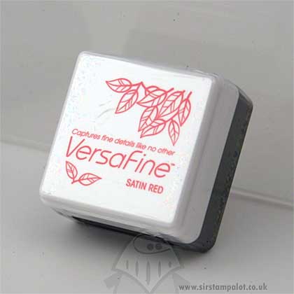 SO: VersaFine Ink Pad - Cube - Satin Red