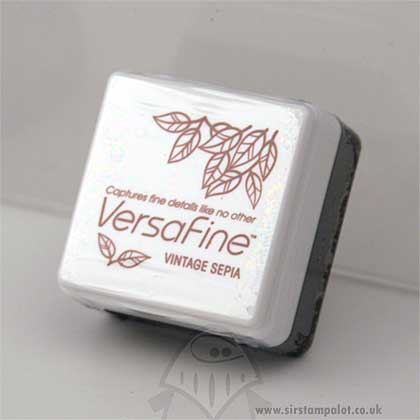 SO: VersaFine Ink Pad - Cube - Vintage Sepia
