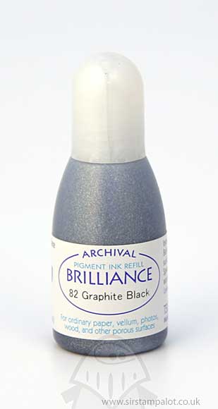 SO: Brilliance Pad Pigment Ink Refill - Graphite Black