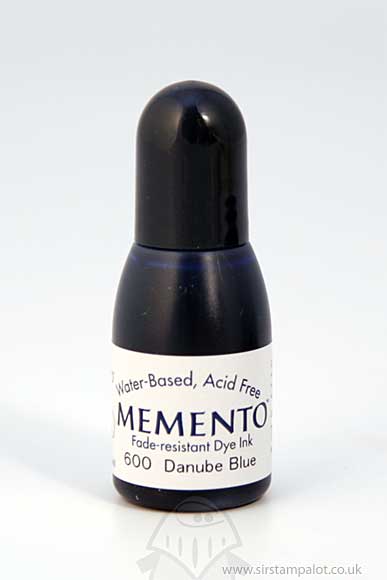 Memento Re-inker Bottle - Danube Blue