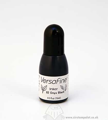 VersaFine Inkpad Reinker Bottle - Onyx Black