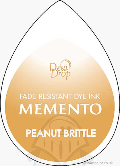 SO: Memento DewDrop Dye Ink Pad - Peanut Brittle