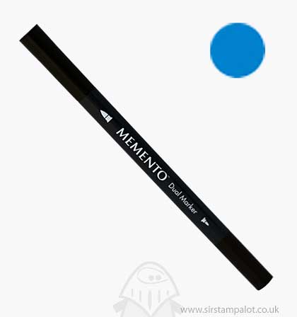 SO: Memento Dual Tip Marker Pen - Bahama Blue