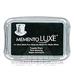 SO: Memento Luxe Ink Pad - Tuxedo Black