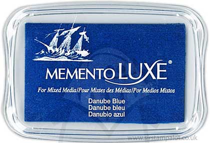 SO: Memento Luxe Ink Pad - Danube Blue