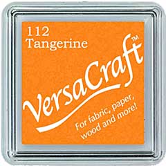SO: VersaCraft Fabric - Small Ink Pad - Tangerine