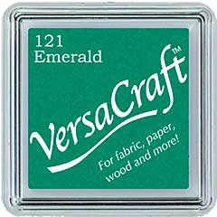 SO: VersaCraft Fabric - Small Ink Pad - Emerald