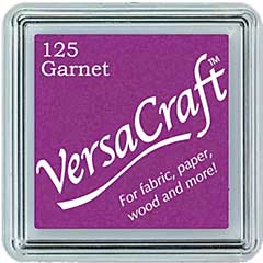 SO: VersaCraft Fabric - Small Ink Pad - Garnet