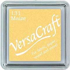 SO: VersaCraft Fabric - Small Ink Pad - Maize
