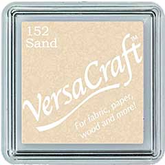 SO: VersaCraft Fabric - Small Ink Pad - Sand