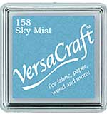 SO: VersaCraft Fabric - Small Ink Pad - Sky Mist