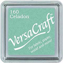 SO: VersaCraft Fabric - Small Ink Pad - Celadon