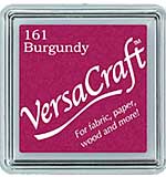 SO: VersaCraft Fabric - Small Ink Pad - Burgundy