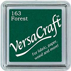 SO: VersaCraft Fabric - Small Ink Pad - Forest