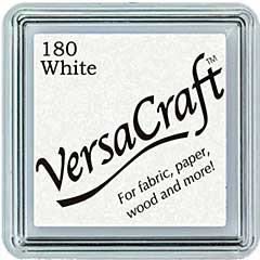 SO: VersaCraft Fabric - Small Ink Pad - White
