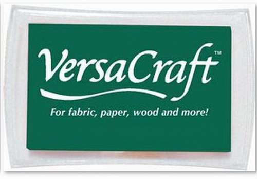 SO: Tsukineko Versacraft Ink Pad, Forest (Large for Fabric and Wood)