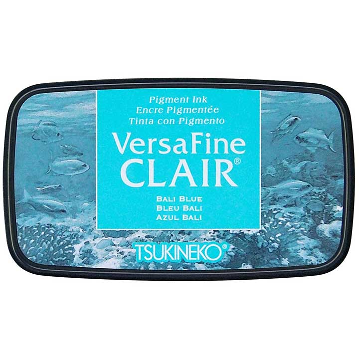PRE: VersaFine Clair Ink Pad - Bali Blue (New Colour - JUN24)