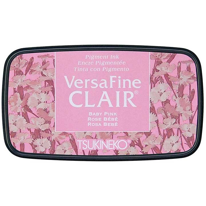 PRE: VersaFine Clair Ink Pad - Baby Pink (New Colour - JUN24)
