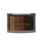 Versacolour Pigment Inkpad (5 colour) - Mocha Truffle