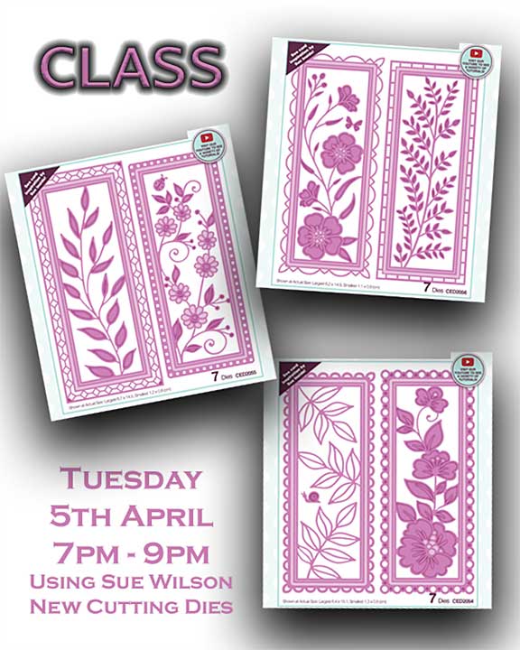 Class with Kim Raygate (Tuesday 5th April)