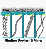 Lawn Fawn Combo - Slimline Borders and Vines