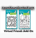 Lawn Fawn Combo - Virtual Friends Add-On