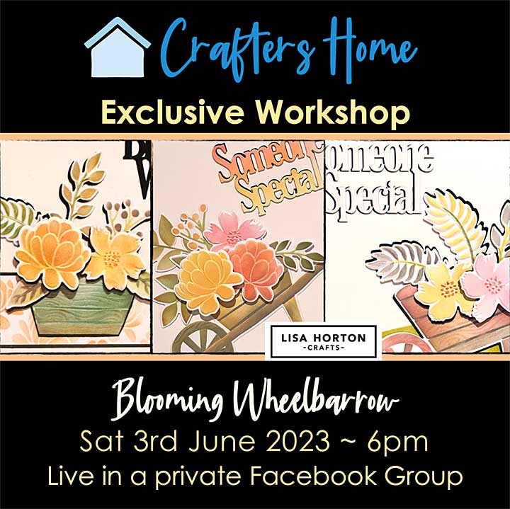 CLASS Blooming Wheelbarrow - Exclusive Workshop with Lisa Horton