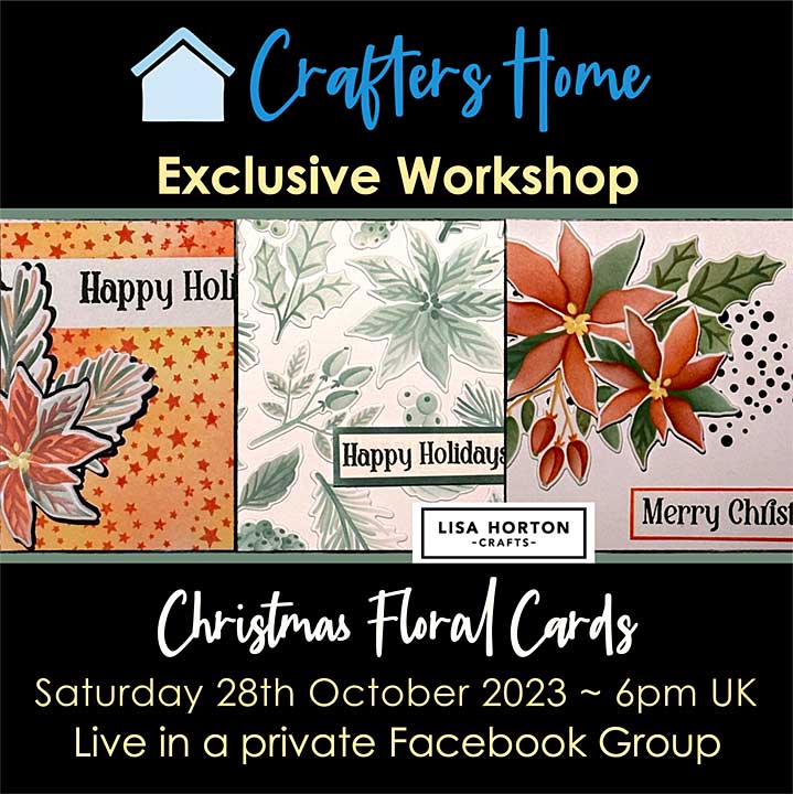 ONLINE Class - Christmas Florals - Exclusive Workshop with Lisa Horton (28th Oct 2023)