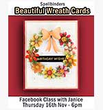 Online Card Class - Beautiful Wreath Cards
