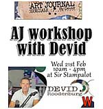 Instore Class - ECD Art Journal Workshop with Devid (21st February)