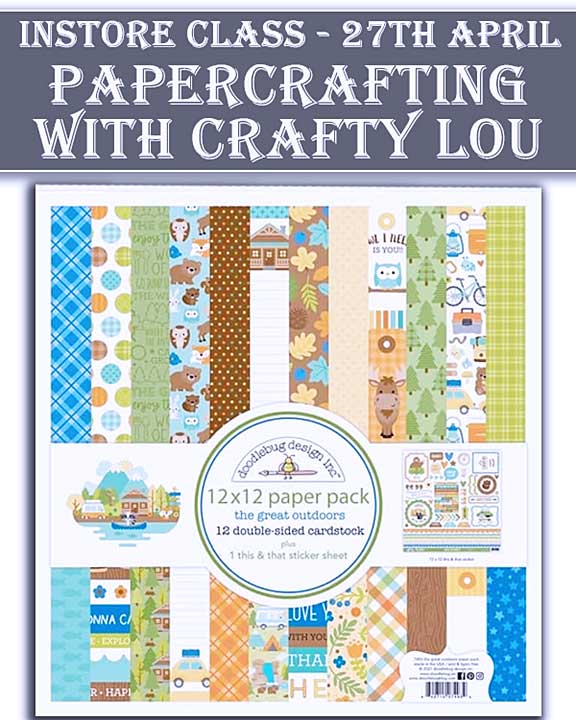 Instore Class with Crafty Lou (27th April)