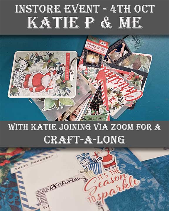 Instore Class - Katie P and Me (4th Oct)