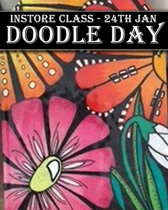 Instore Doodle Day with Lyn (24th Jan)