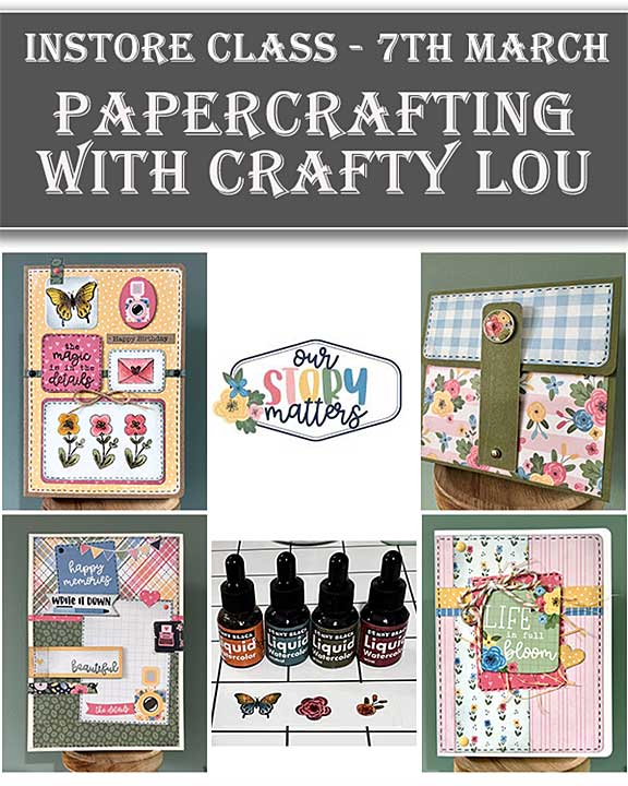 Instore Class with Crafty Lou (7th March)