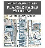 Online Planner Pages Class with Lisa (25th April)