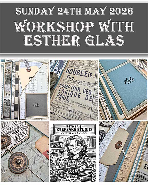 Instore Workshop with Esther Glas SUNDAY (24th May)
