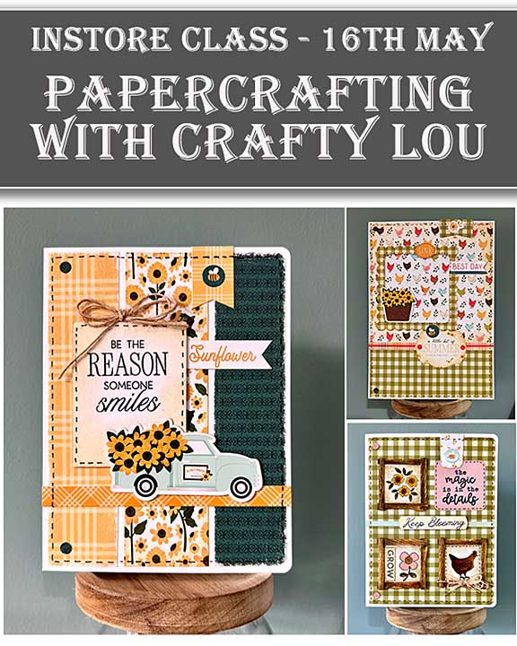 Instore Class with Crafty Lou (16th May)