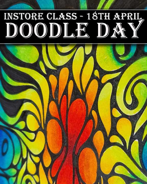 Instore CLASS - Doodle Day with Lyn (18th April)