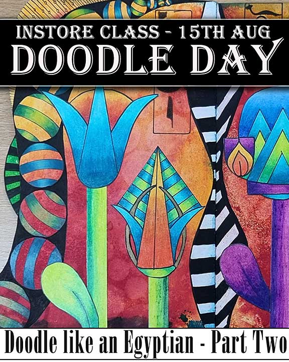 Instore CLASS - Doodle Day with Lyn (15th August)