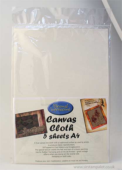 A4 Canvas Cloth (5 sheets)