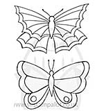 SO: Lindsay Mason Clear Stamps Set - Zendoodles Butterflies