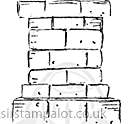 WC Small Brick Column