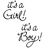 SO: it's a Boy! - it's a Girl! (set of 2)