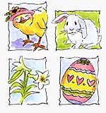 SO: Simply Stated - Easter Set (4 stamps)